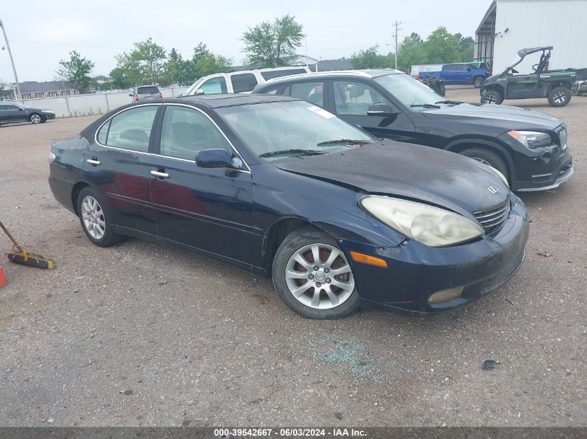 2003 Lexus Es 300 300 VIN: JTHBF30G135041605 Lot: 39542667