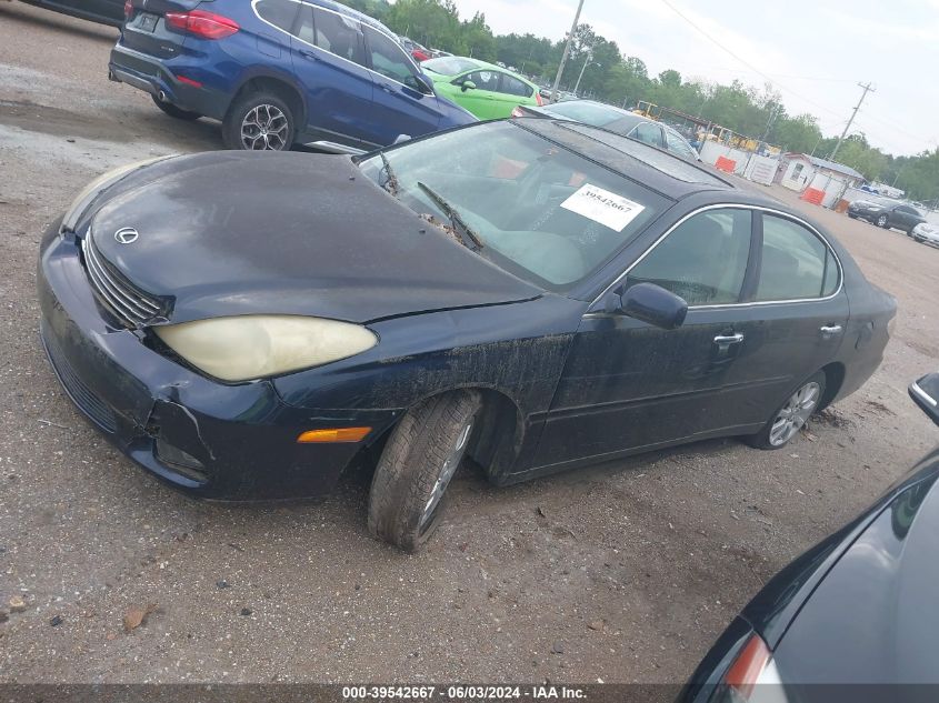 2003 Lexus Es 300 300 VIN: JTHBF30G135041605 Lot: 39542667