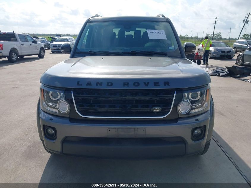 2016 Land Rover Lr4 VIN: SALAK2V66GA801116 Lot: 39542691