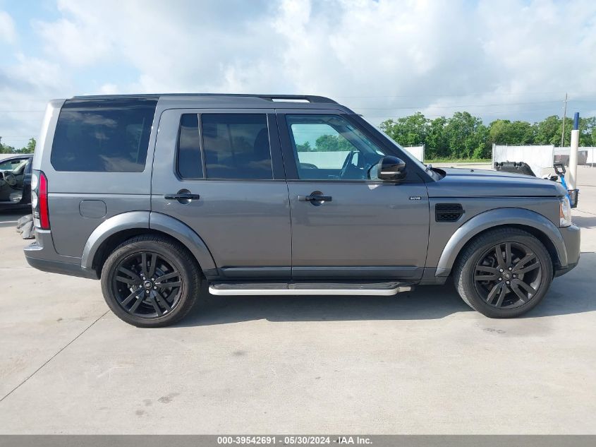 2016 Land Rover Lr4 VIN: SALAK2V66GA801116 Lot: 39542691