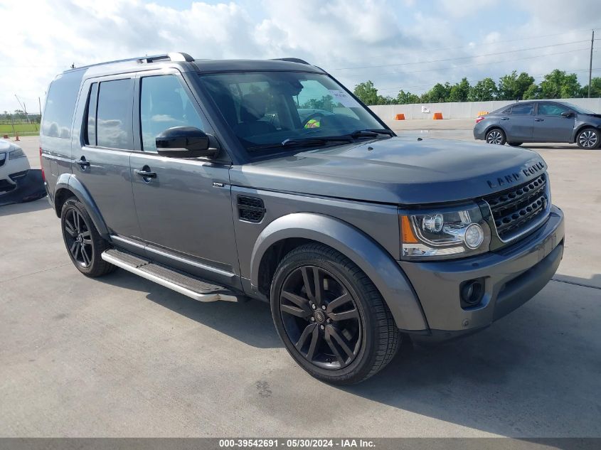 2016 Land Rover Lr4 VIN: SALAK2V66GA801116 Lot: 39542691