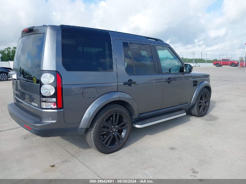 2016 Land Rover Lr4 VIN: SALAK2V66GA801116 Lot: 39542691