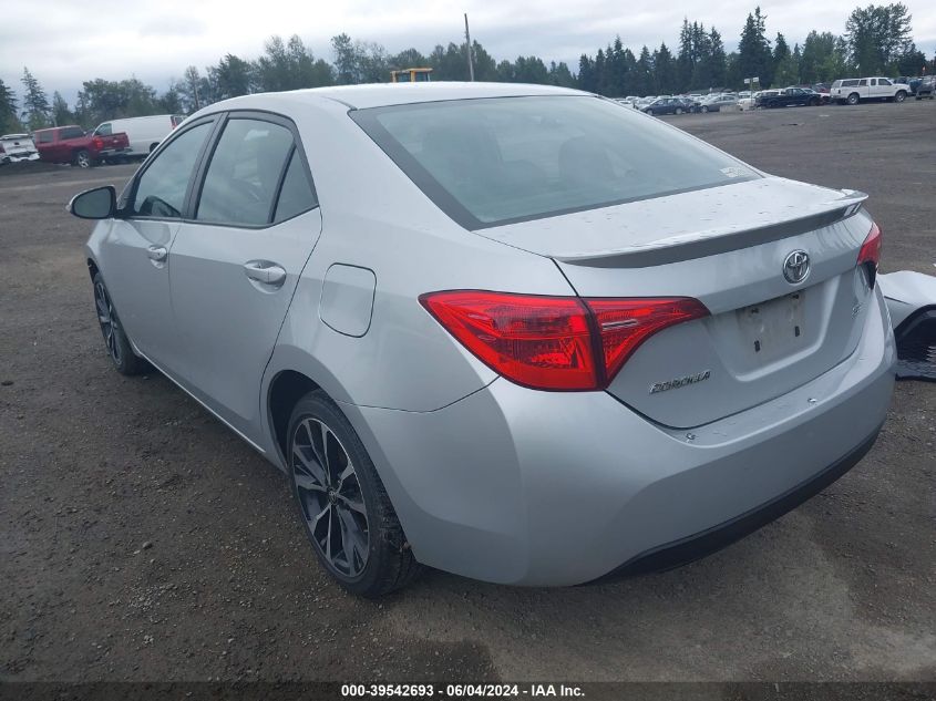 2019 TOYOTA COROLLA SE - 2T1BURHE8KC158922