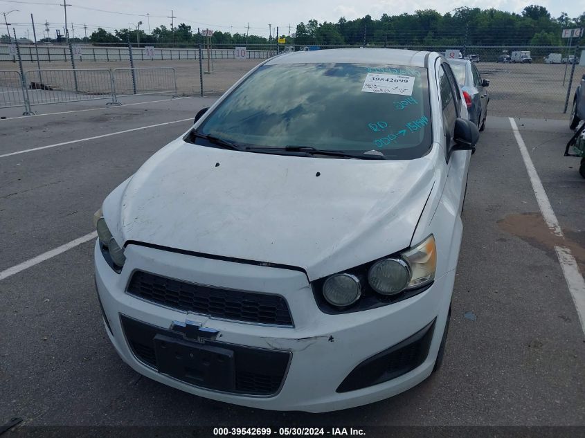 2014 Chevrolet Sonic Ls Auto VIN: 1G1JA6SHXE4181172 Lot: 39542699