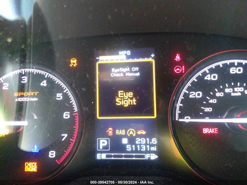 2019 Subaru Forester Sport VIN: JF2SKAKC6KH538420 Lot: 39542705