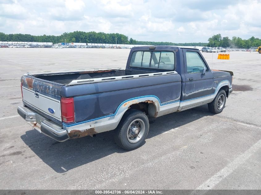 1989 Ford Ranger VIN: 1FTCR10T5KUA05080 Lot: 39542706