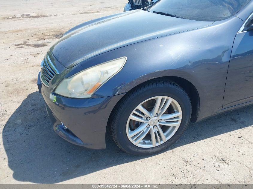 2011 Infiniti G37X VIN: JN1CV6AR4BM412578 Lot: 39542724