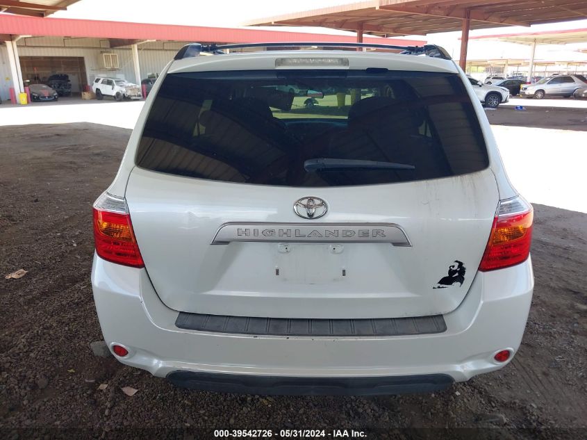 2010 Toyota Highlander VIN: JTEZA3EH5A2011632 Lot: 39542726