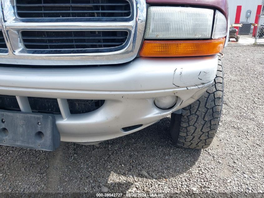 2003 Dodge Dakota Slt VIN: 1D7HG48N13S124492 Lot: 39542727