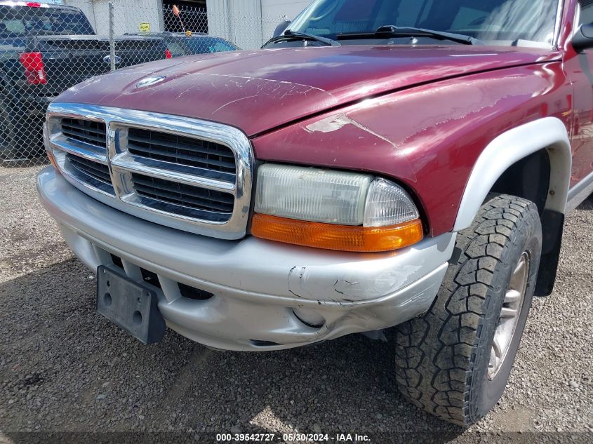 2003 Dodge Dakota Slt VIN: 1D7HG48N13S124492 Lot: 39542727