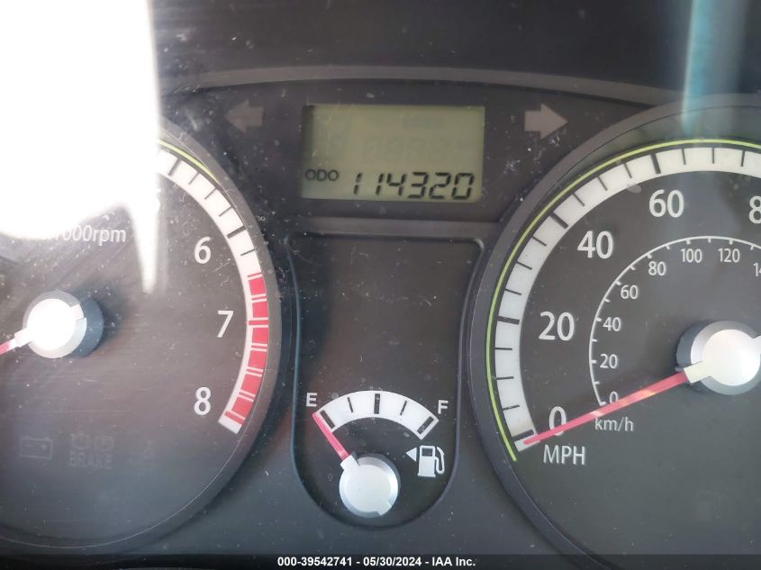 2009 Kia Rio Lx VIN: KNADE223796578187 Lot: 39542741