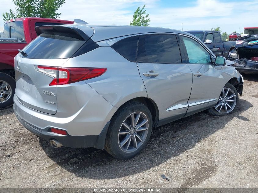 2019 Acura Rdx Advance Package VIN: 5J8TC2H72KL800433 Lot: 39542748