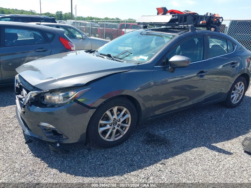 2014 Mazda Mazda3 I Touring VIN: JM1BM1V75E1144928 Lot: 39542755