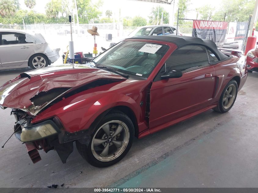 2004 Ford Mustang Gt VIN: 1FAFP45X84F206534 Lot: 39542771
