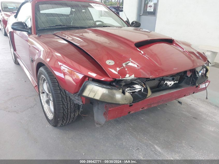2004 Ford Mustang Gt VIN: 1FAFP45X84F206534 Lot: 39542771