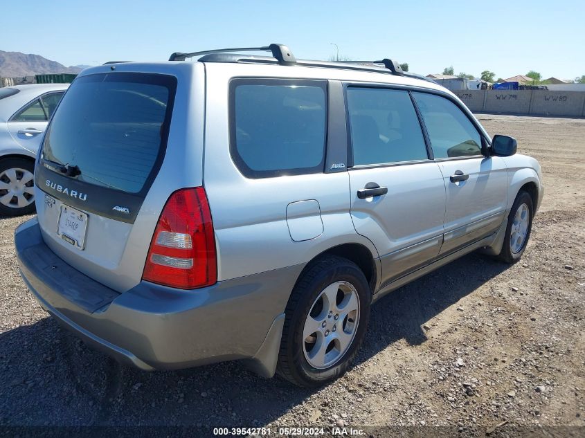 2004 Subaru Forester 2.5Xs VIN: JF1SG65634H765978 Lot: 39542781