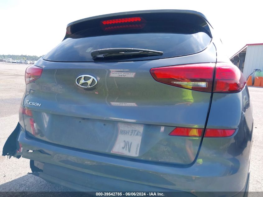 2021 Hyundai Tucson Se VIN: KM8J23A44MU290240 Lot: 39542785