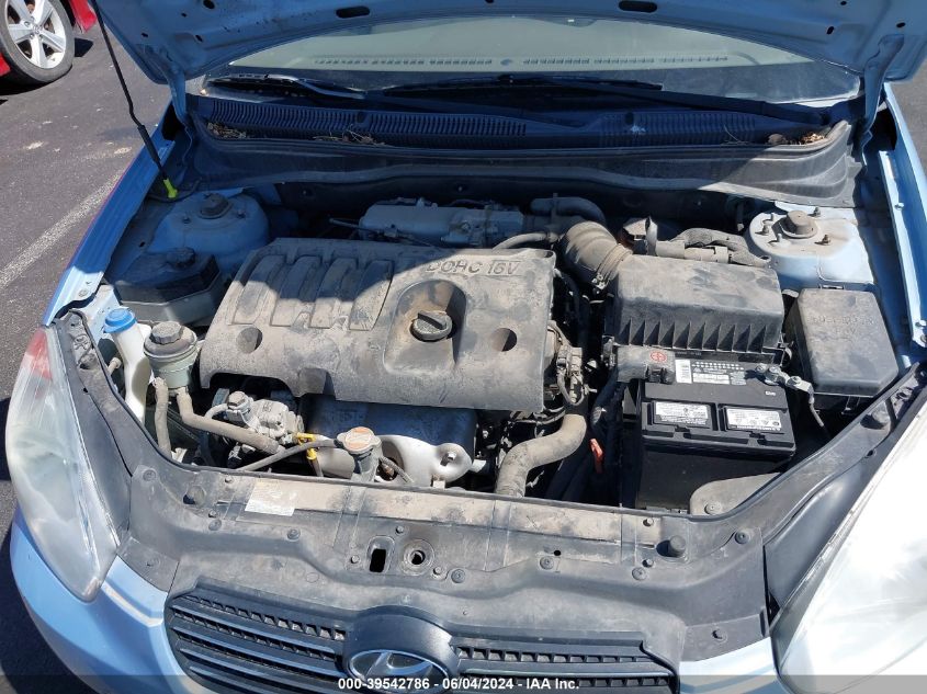 2011 Hyundai Accent Gls VIN: KMHCN4AC9BU615927 Lot: 39542786