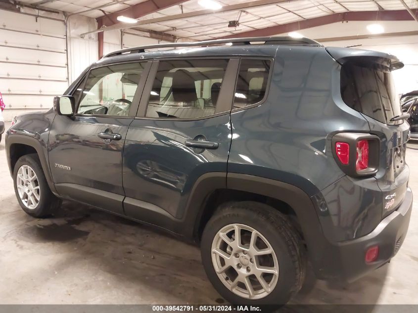 2021 Jeep Renegade Latitude 4X4 VIN: ZACNJDBB7MPM79250 Lot: 39542791