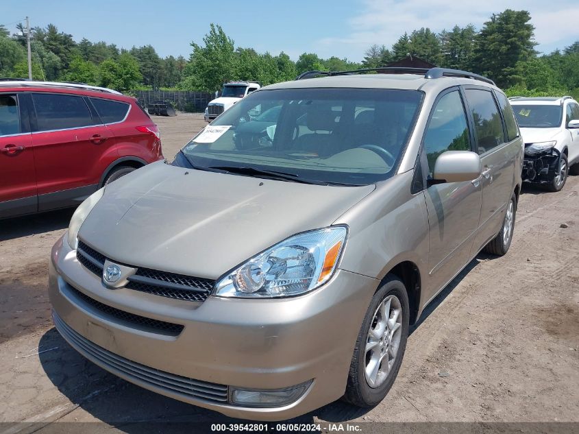 2005 Toyota Sienna Xle VIN: 5TDZA22C25S240002 Lot: 39542801