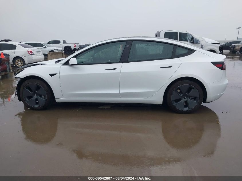 2023 TESLA MODEL 3 REAR-WHEEL DRIVE - 5YJ3E1EA0PF402778