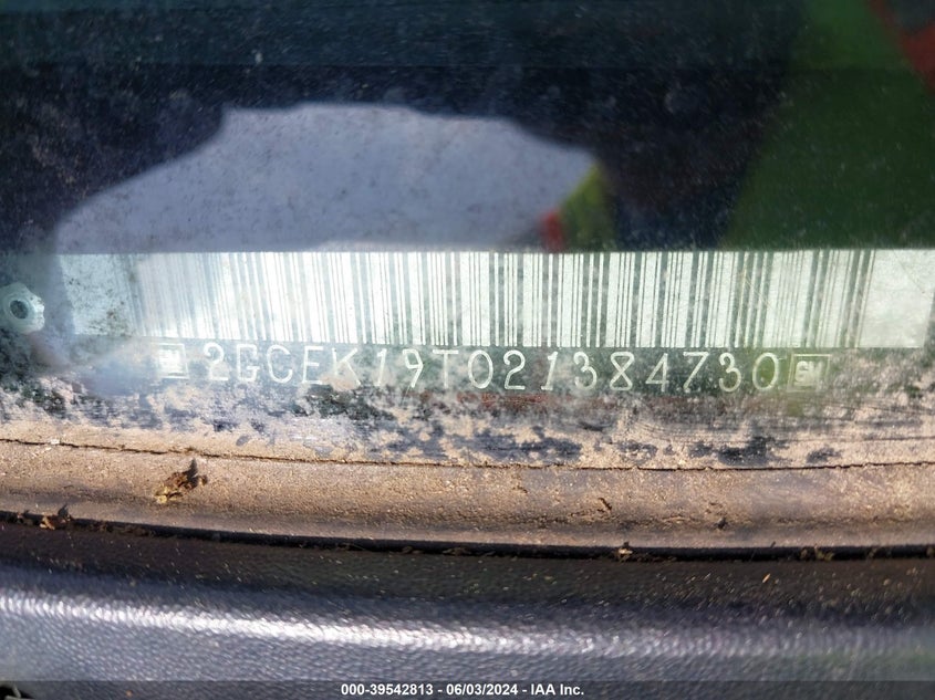 2002 Chevrolet Silverado 1500 Ls VIN: 2GCEK19T021384730 Lot: 39542813