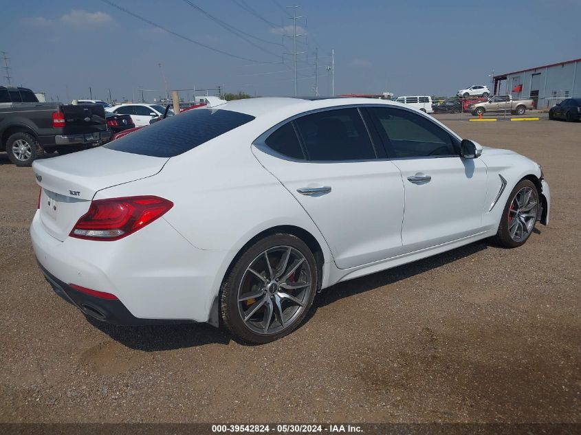 2019 Genesis G70 Prestige/Sport/Dynamic/De VIN: KMTG34LE7KU037483 Lot: 39542824