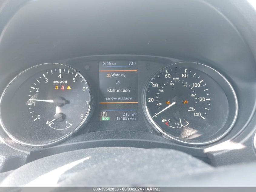 2019 Nissan Rogue Sv VIN: KNMAT2MV3KP559940 Lot: 39542836