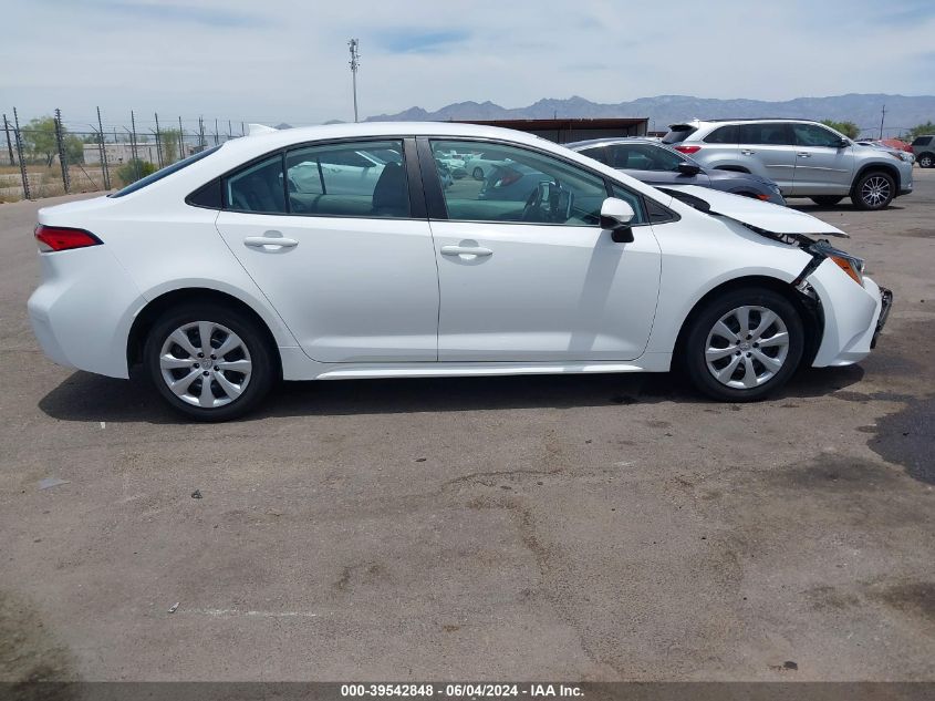 2021 Toyota Corolla Le VIN: 5YFEPMAE0MP158546 Lot: 39542848