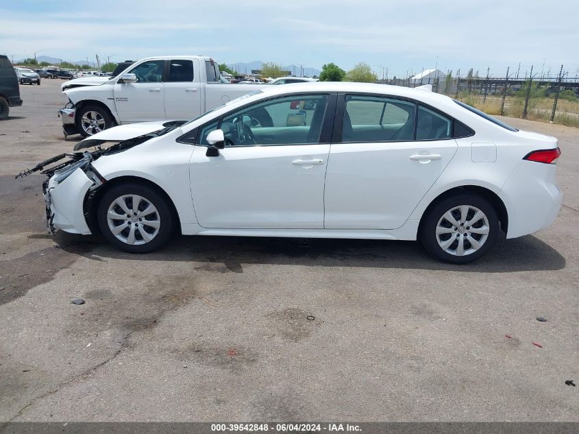 2021 Toyota Corolla Le VIN: 5YFEPMAE0MP158546 Lot: 39542848