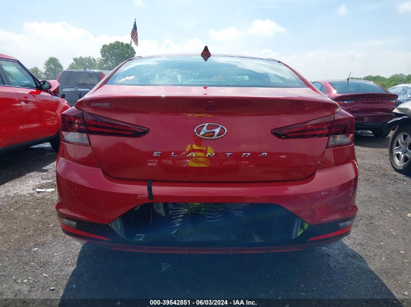 2019 Hyundai Elantra Value Edition VIN: 5NPD84LFXKH427712 Lot: 39542851