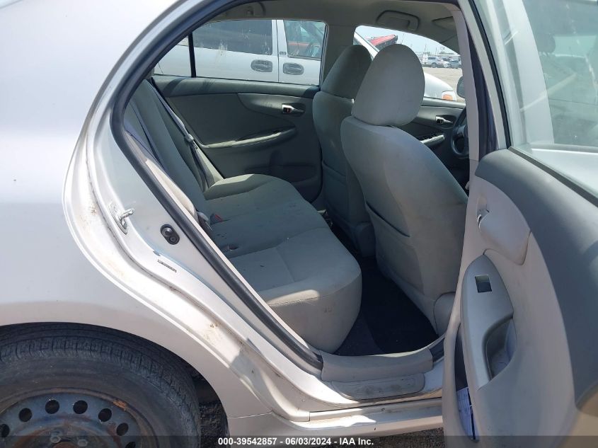 2010 Toyota Corolla Le VIN: 2T1BU4EE5AC496235 Lot: 39542857