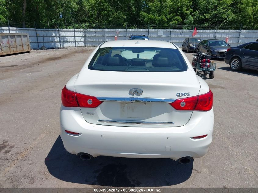 2017 Infiniti Q50 3.0T Premium/3.0T Signature Edition/3.0T Sport VIN: JN1EV7AR8HM836806 Lot: 39542872