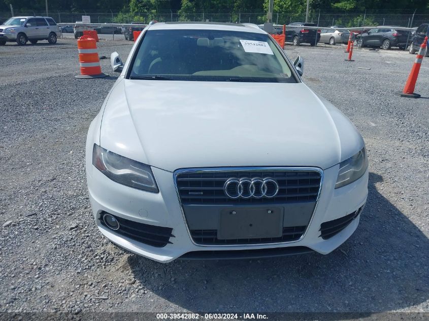 2012 Audi A4 2.0T Premium VIN: WAU4FAFL6CA112143 Lot: 39542882