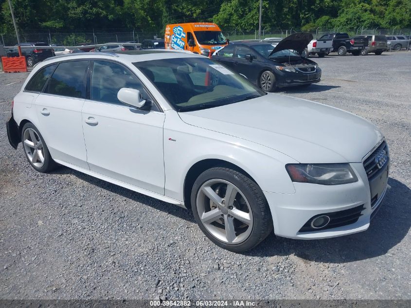 2012 Audi A4 2.0T Premium VIN: WAU4FAFL6CA112143 Lot: 39542882