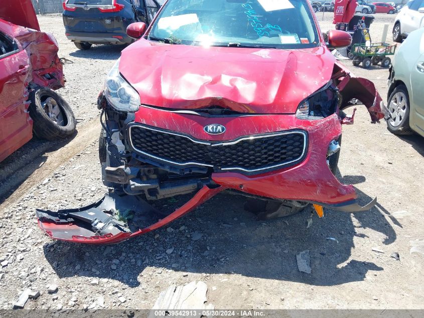 2017 Kia Sportage Lx VIN: KNDPMCAC4H7242399 Lot: 39542913