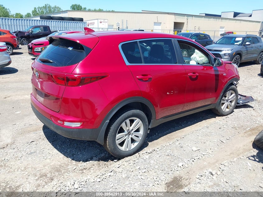 VIN KNDPMCAC4H7242399 2017 KIA SPORTAGE LX