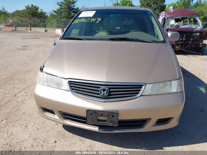 2001 Honda Odyssey Ex VIN: 2HKRL18601H611549 Lot: 39542919