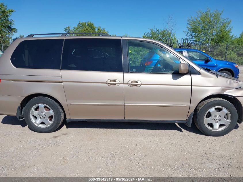 2001 Honda Odyssey Ex VIN: 2HKRL18601H611549 Lot: 39542919