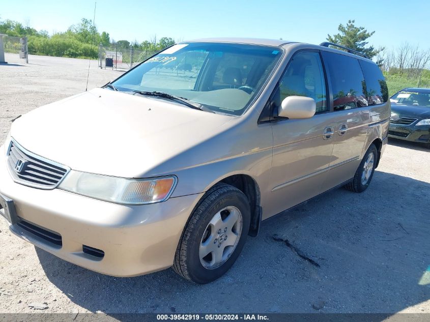 2001 Honda Odyssey Ex VIN: 2HKRL18601H611549 Lot: 39542919