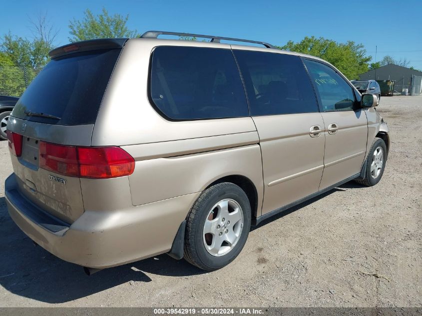 2001 Honda Odyssey Ex VIN: 2HKRL18601H611549 Lot: 39542919