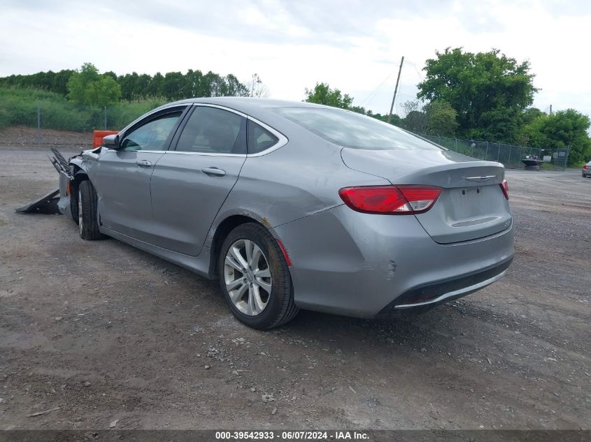 2015 Chrysler 200 Limited VIN: 1C3CCCAB4FN691488 Lot: 39542933