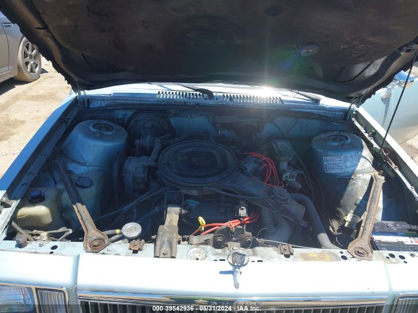 1982 Buick Skylark X-Body VIN: 1G4AB37X1CT124926 Lot: 39542936