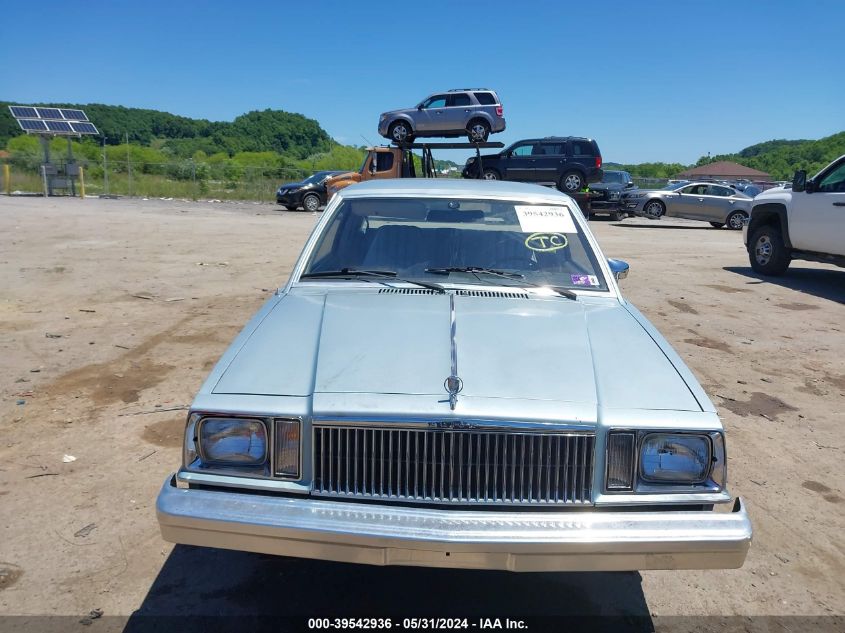 1982 Buick Skylark X-Body VIN: 1G4AB37X1CT124926 Lot: 39542936