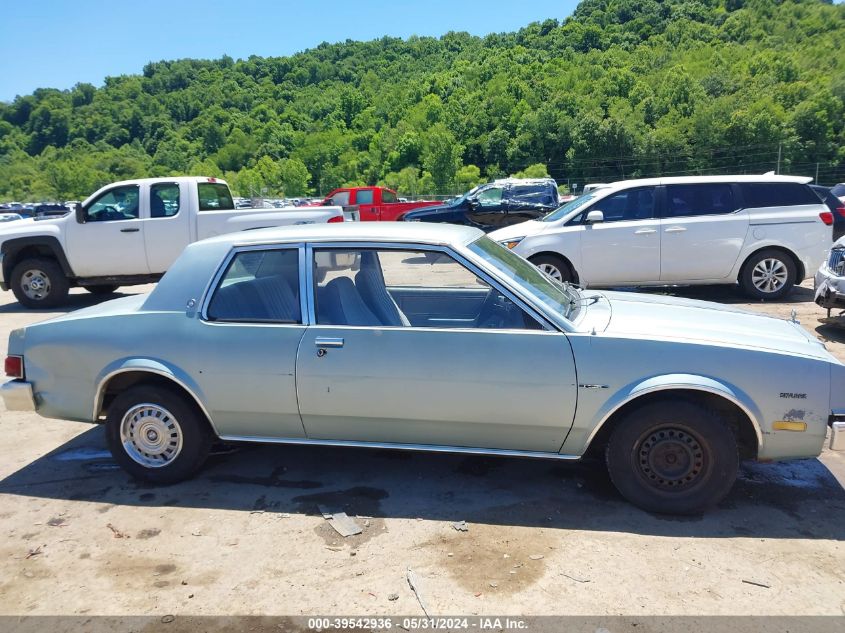 1982 Buick Skylark X-Body VIN: 1G4AB37X1CT124926 Lot: 39542936