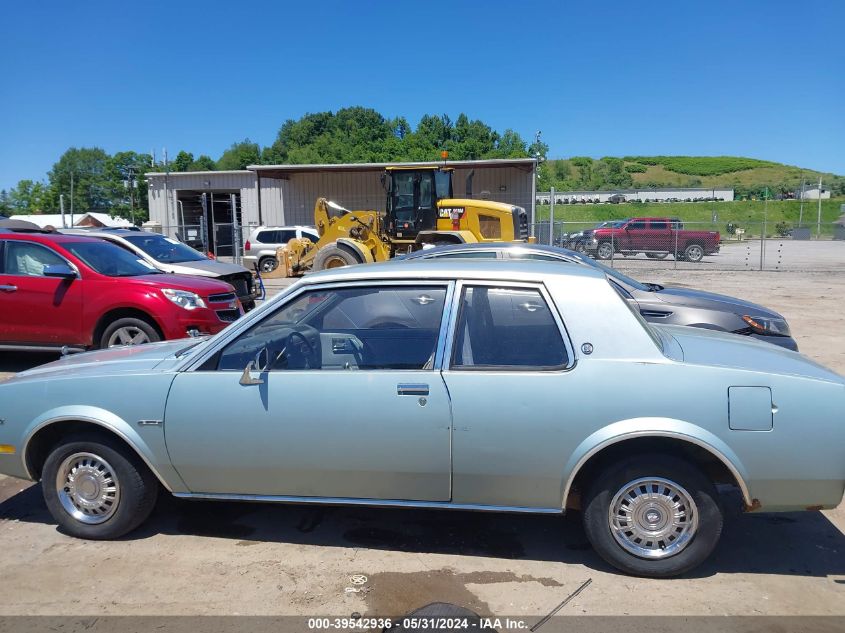 1982 Buick Skylark X-Body VIN: 1G4AB37X1CT124926 Lot: 39542936