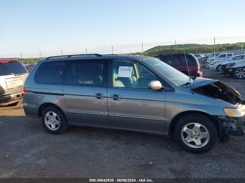 2001 Honda Odyssey Ex VIN: 2HKRL18621H567828 Lot: 39542938