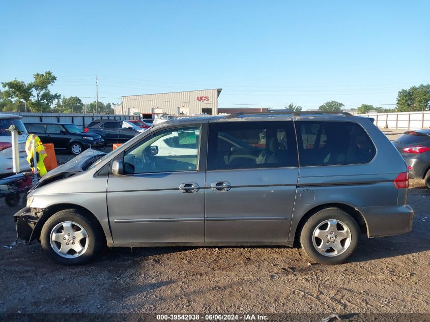 2001 Honda Odyssey Ex VIN: 2HKRL18621H567828 Lot: 39542938