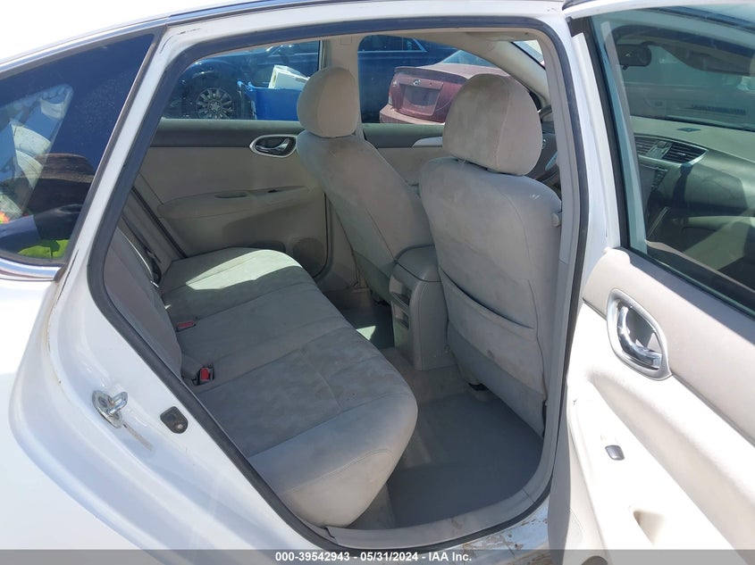 2013 Nissan Sentra Sv VIN: 3N1AB7AP1DL648039 Lot: 39542943