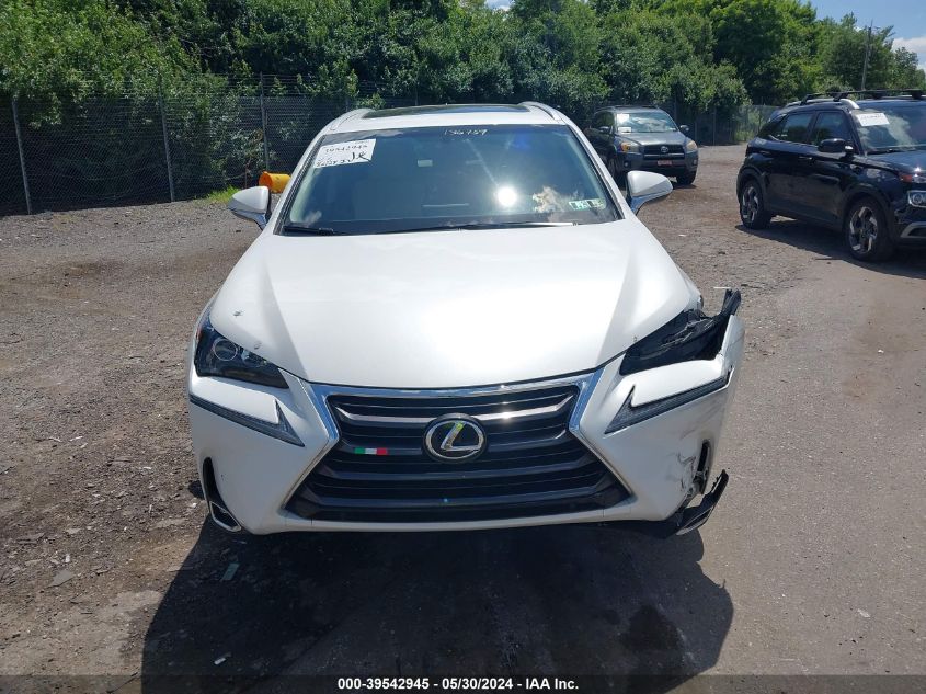 2017 Lexus Nx 200T VIN: JTJBARBZ0H2136759 Lot: 39542945